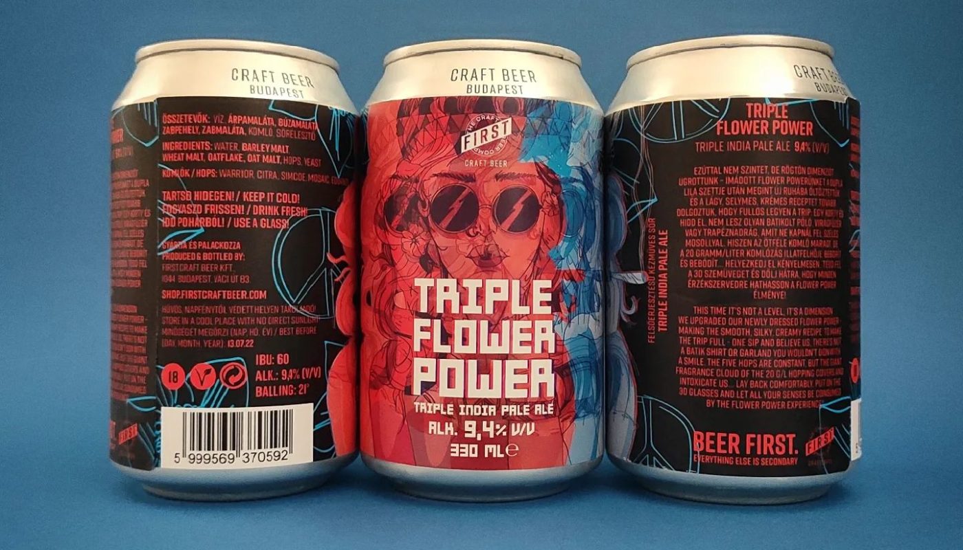 FIRST Craft Beer : Triple Flower Power
