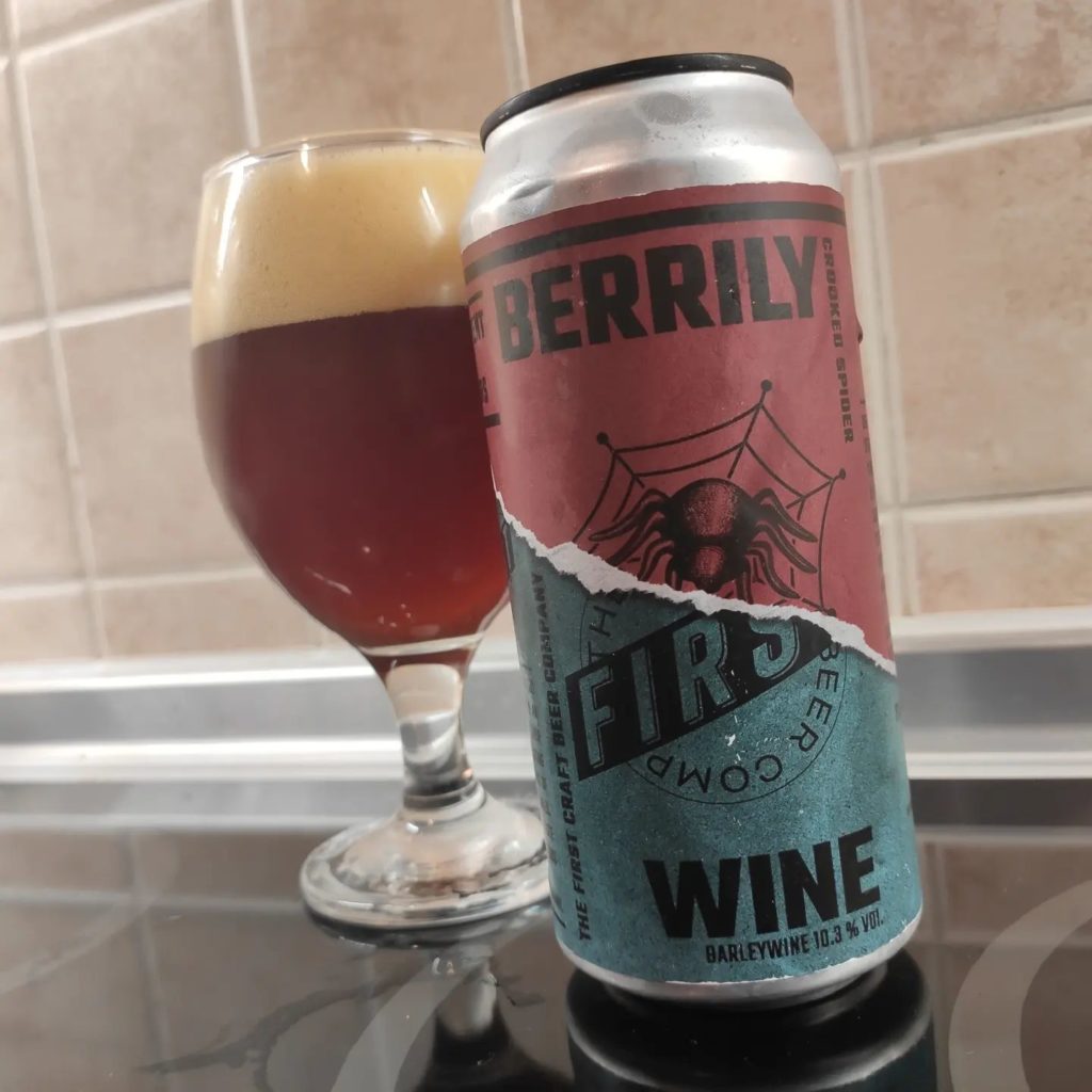 Crooked Spider × FIRST Craft Beer : Berrily Wine