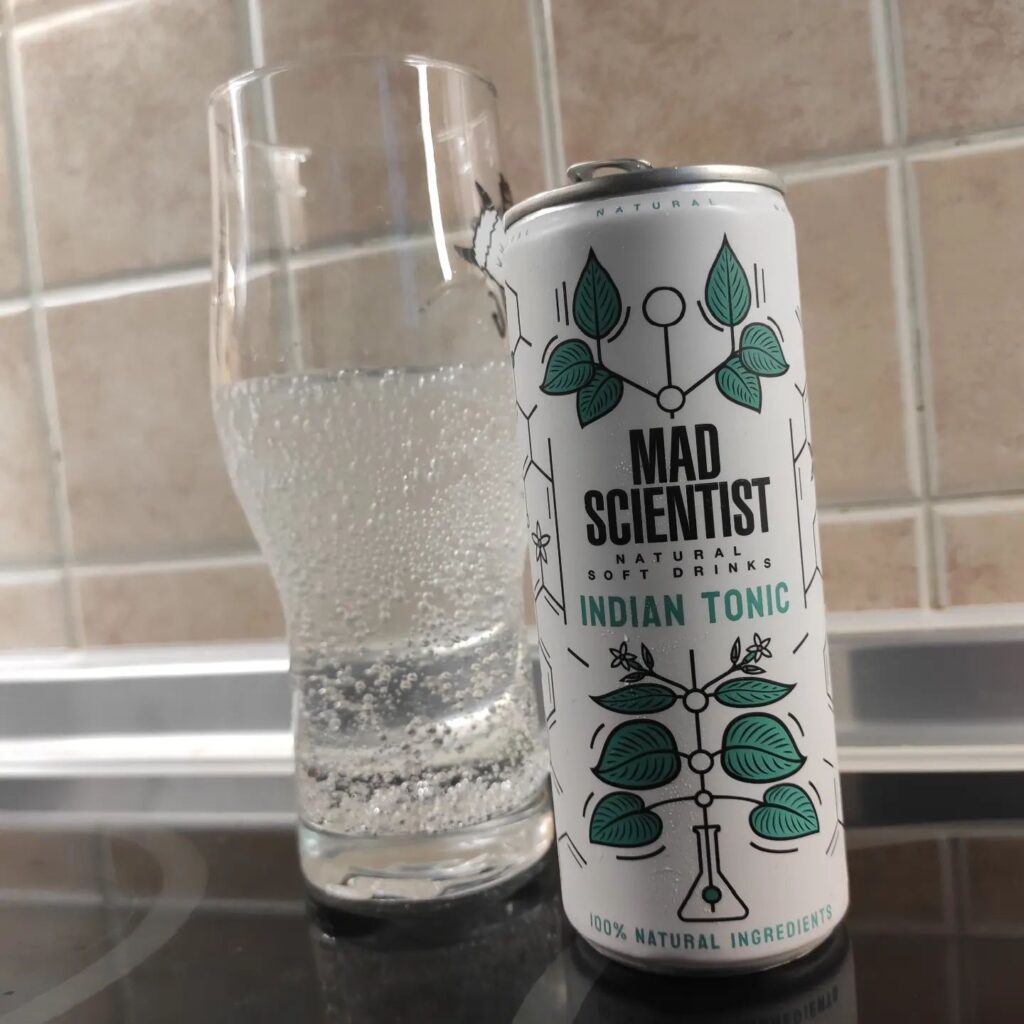 Mad Scientist Natural Soft Drink Indian Tonic