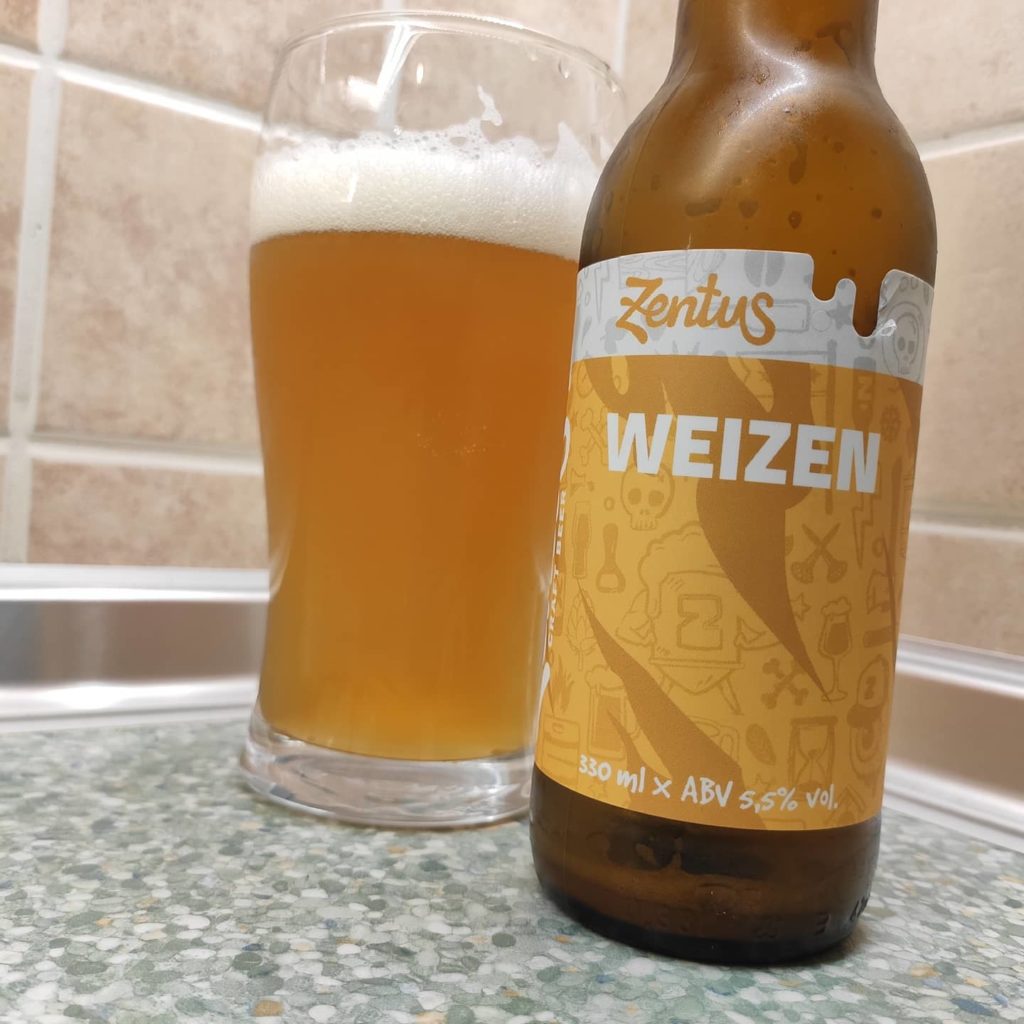 Zentus Craft Beer : Zentus Weizen